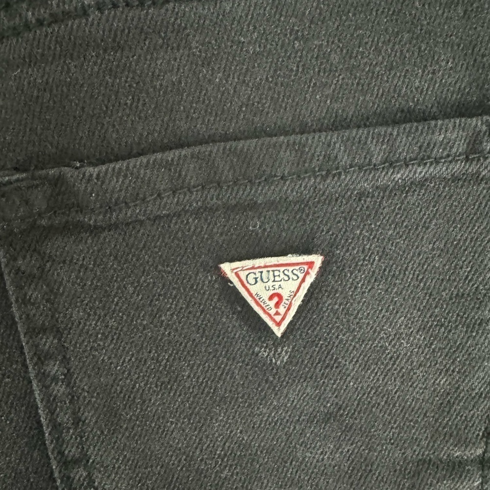 COPY - COPY - Brand new Guess black high waisted jeans size 24 - Picture 3 of 5